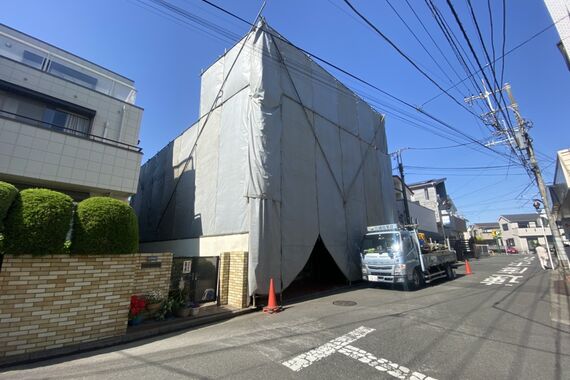 藤沢市亀井野（架け後）