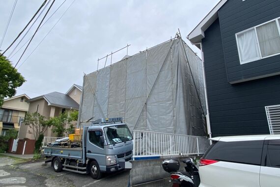鎌倉市小袋谷（架け後）