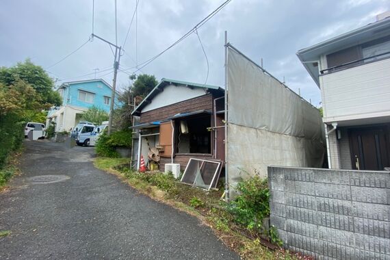 横浜市栄区飯島町（架け後）
