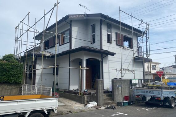 厚木市まつかげ台（架け後）