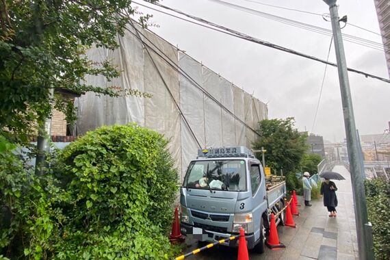 横浜市鶴ヶ峰（架け後）