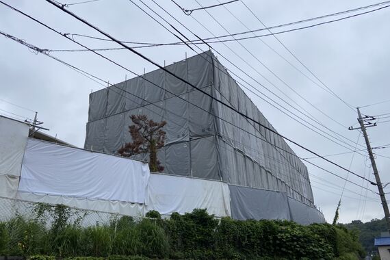 川崎市多摩区寺尾台D棟（架け後）