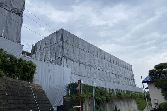 川崎市多摩区寺尾台C棟（架け後）