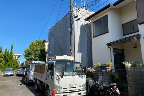 横浜市青葉区梅ヶ丘（架け後）