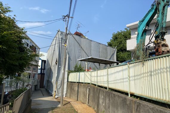 横浜市中区豆口台（架け後）