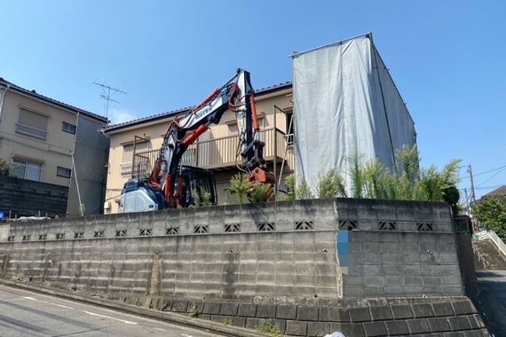 横浜市栄区小菅ヶ谷（架け後）