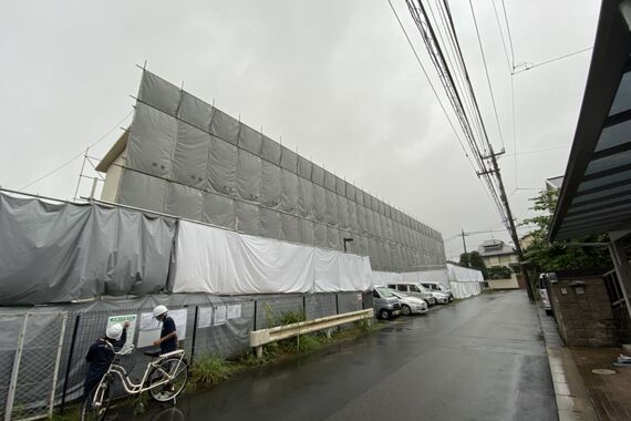 川崎市多摩区寺尾台A棟（架け後）