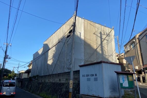 横須賀市深田台（架け後）