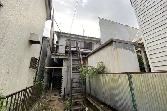 横浜市鶴見区上の宮（架け後）