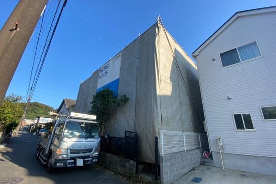 横浜市栄区東上郷町（架け後）
