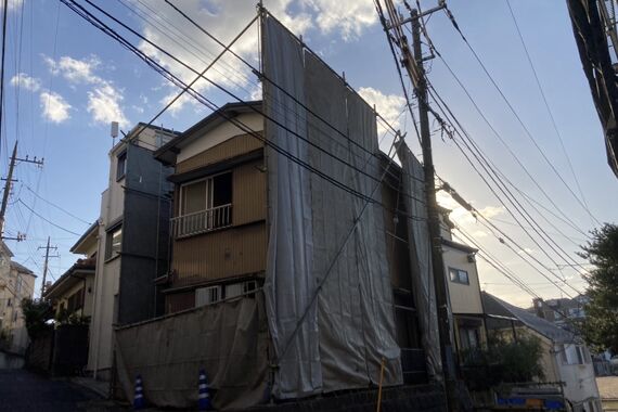 横浜市鶴見区馬場（架け後）