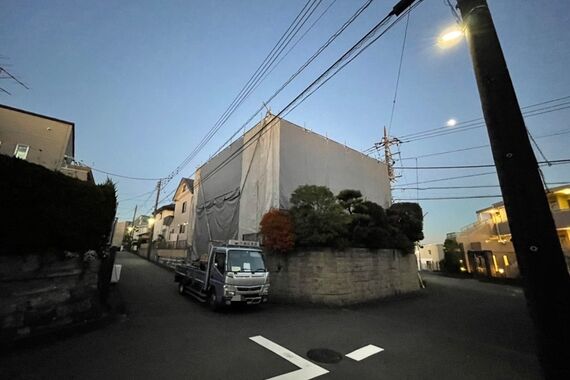 横浜市青葉区もえぎ野（架け後）