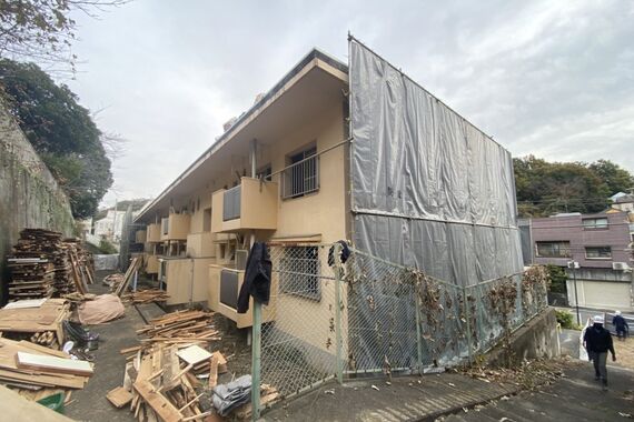 川崎市多摩区寺尾台（F棟）（架け後）