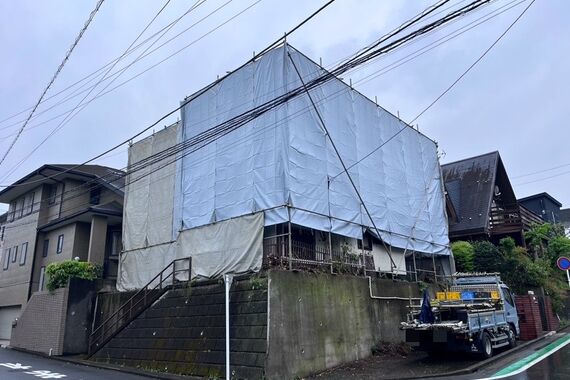 横浜市青葉区もえぎ野（架け後）