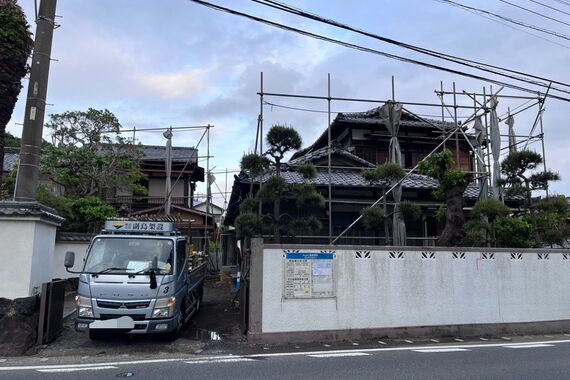 三浦群葉山町一色（架け後）