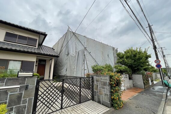 横浜市港南区丸山台（架け後）