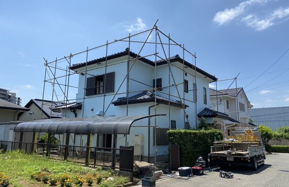 神奈川・横浜で解体足場といえば㈱副島架設！！お見積りも無料です。