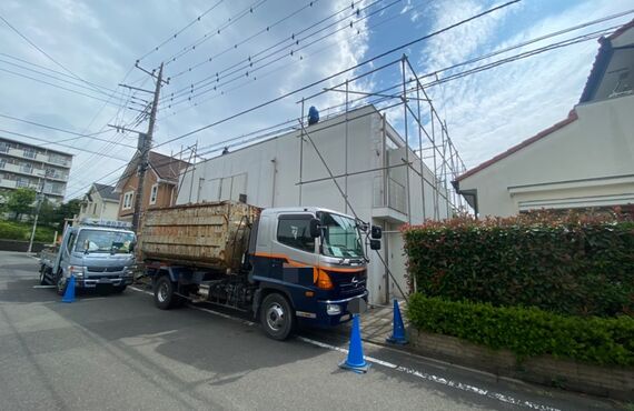横浜市内で解体足場屋をお探しの方、ぜひ当社へお問い合わせください！経験豊富な職人がおります！