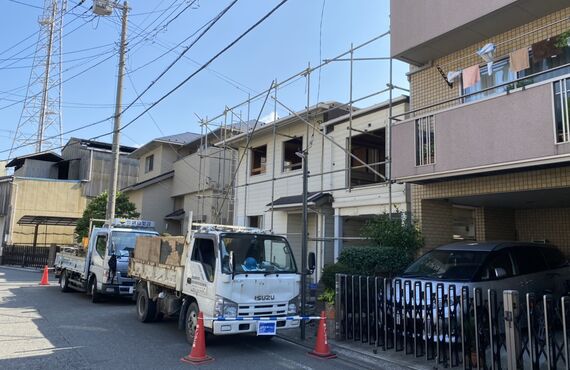 神奈川県・横浜市内で活動中！解体足場の(株)副島架設です