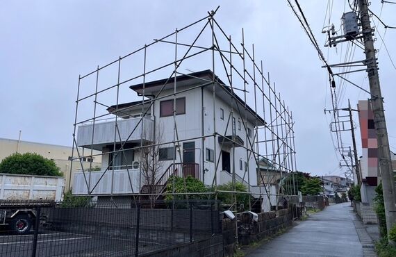 神奈川県・横浜市内で活動中！解体足場の(株)副島架設です