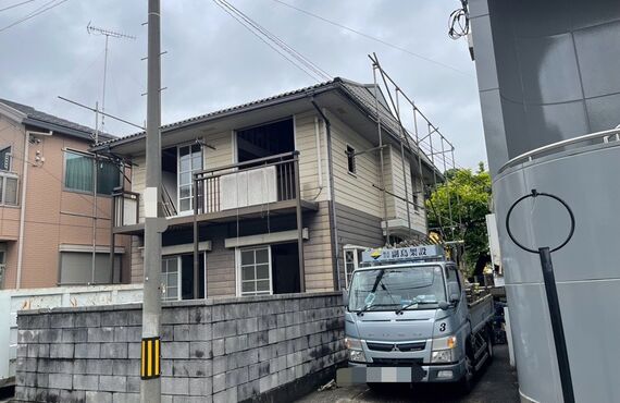 神奈川県・横浜市内で活動中！解体足場の(株)副島架設です