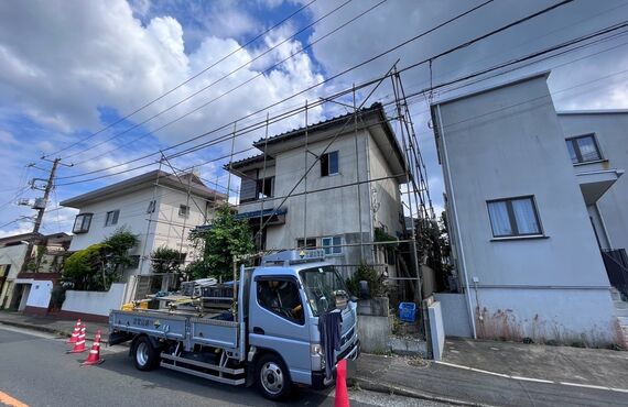 神奈川県・横浜市内で活動中！解体足場の(株)副島架設です